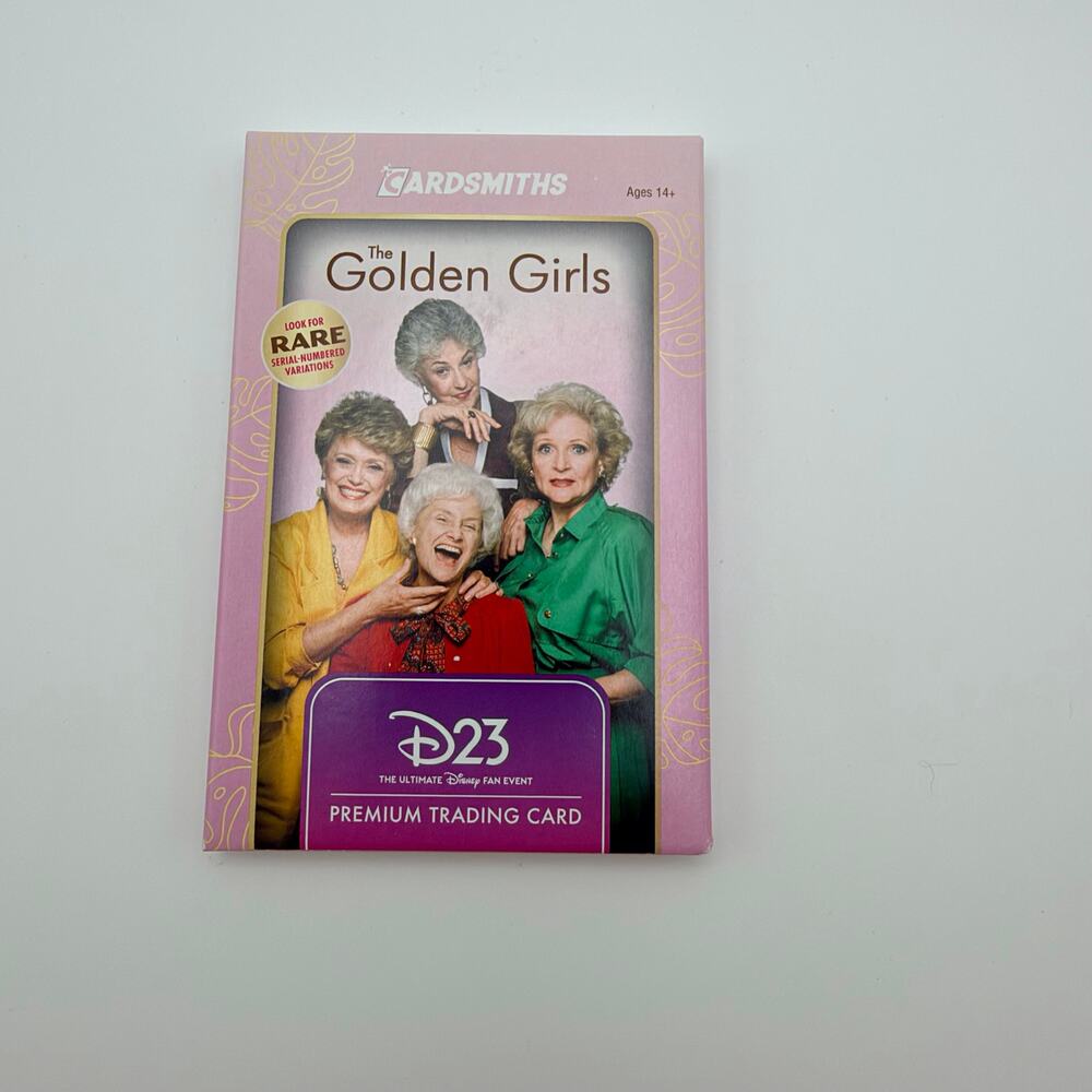 Cardsmiths The Golden Girls D23 Premium Trading Card Unopened NEW